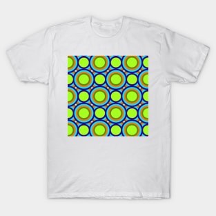 Retro Midcentury Modern Circles T-Shirt